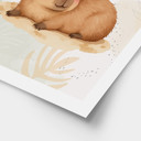 Plakat Cool Capybara - hasło wciąż żywe