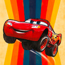 Tapet - Cars Jump - 200 x 280 cm