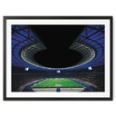 Poster Hertha BSC - Volles Olympiastadion bei Nacht