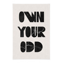 Obraz tkaniny Own your odd
