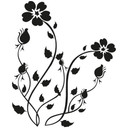 Sticker mural - Flora Famosa
