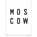 Plakat - Typografia Moskwa