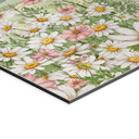 Billede Heste i blomsterengen - Kikki Belle – print på aluminium (Alu-Dibond)