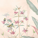 Tapeta dżungla tropikalna idylla z kolibrem morelowym - Bloomery Decor