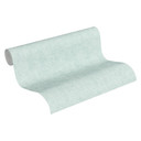 A.S. Création Papier peint Intissé Greenery uni vintage bleu