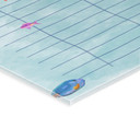 Acrylboard Memoboard Stundenplan Meerestiere - Transparent 