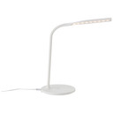 Tischleuchte Joy, weiß, 34 x 17 cm, Nachttischlampe, dimmbar mit Ladefunktion (Qi)