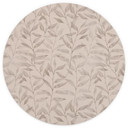 Fototapeta Delicate Watercolour Leaves - Soft Grey - Bloomery Decor - Okrągła - Samoprzylepna / niet