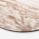 Tableau en alu-Dibond Graminées au soleil - Rond