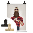 Plakat Brown - Lumbersexual