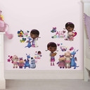 Muursticker set Disney Doc McStuffins & Friends