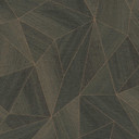 Papel pintado geométrico aspecto madera verde oscuro - Papel pintado no tejido moderno mate