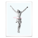 Luźny plakat - Hula Hoop Jezus