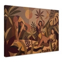 Tableau sur toile Amber Flora - Femmes dans la forêt tropicale - Sir Edward x Grigory Gladarev