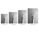 Fototapeta Victory Hand - Znak pokoju i zwycięstwa - Bühler