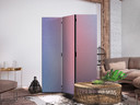 Paravent, Raumteiler freistehend, Trennwand - Rainbow Gradient: Delicate Multicolored