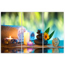3-delt lærredstryk, Zen Candle