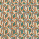 Rasch non-woven tapet, vægbeklædning indisk stil brun-orange
