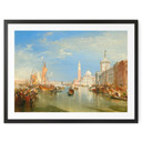 Plakat Turner - Wenecja, Dogana i S. Giorgio Maggiore