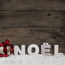 Lettre décorative - Lettres décoratives 3D Noël