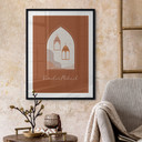 Poster Lanternes du Ramadan Moubarak
