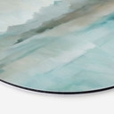 Tableau Velvet Horizon - Lac Abstrait - Sir Edward x Grigory Gladarev - Alu-Dibond Rond