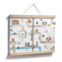Plakat dla dzieci Oliver Robins - Play street