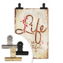 Poster - Live is Beautiful - Vintage
