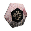 Hexagone - alu-Dibond Fredriksson - She believed