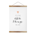 Obraz tkaniny Confetti & Cream - To są małe rzeczy