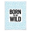 Plakat Leopard - Born to be Wild