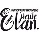 Wandtattoo Heute keine Verbindung zum Elan