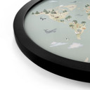Poster Carte du Monde - Monde des Animaux - Oliver Robins - Rond