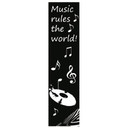 Sticker mural - Bannière Musique