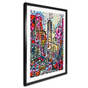 Plakat Zamart - New York Empire State Building - styl Rizzi