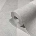 Multistribet tapet, non-woven Shades Iconic hvid, grå