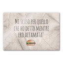 Crédence - Mi scuso per quello che ho detto mentre ero affamata