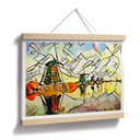 Plakat Zamart - Kandinsky spotyka holenderskie wiatraki