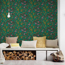 Architects Paper Floral Impression - Papier peint intissé fleuris, vert