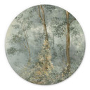 Wanddecoratie Betoverd Bos - Ms Tiff - Aluminium dibond - Rond