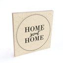 Plakat drewniany Home sweet Home - Square