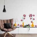 Wallsticker Blomster sæt 17