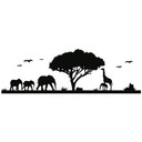 Wallsticker Afrika 3
