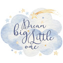 Sticker mural Kvilis - Dream big little one