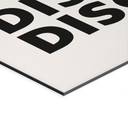 Wandbild Retro Disco Vibes Typografie - Kerr-Dineen - Alu-Dibond