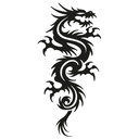 Sticker mural - Miami Ink - Dragon chinois