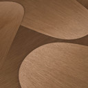 Papel pintado gráfico Elysium marrón