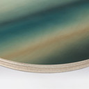 Quadro in Legno Rotko Blush - Orizzonte Turchese - Sir Edward x Grigory Gladarev - Rotondo