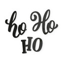 3D Schriftzug Weihnachten - Ho Ho Ho - Acryldeko