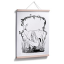 Plakat - Drawstore - Deer n Girl